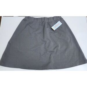 Cat And Jack Girl Xxl 18 Gray School Uniform Skirt Soft Strechy NWT